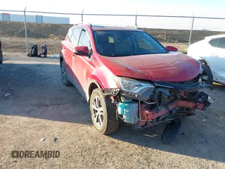 2017 Toyota RAV4 XLE with VIN JTMWFREV9HJ132455, listed as a IAAI auction lot 41377871 with 137,493 mi miles. Bid and sale history available at carsss.com. Image 1.