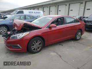 2017 Hyundai Sonata 2.4L with VIN 5NPE24AF1HH465377, listed as a Copart auction lot 83475854 with 117,563 mi miles and Salvage Title. Bid and sale history available at carsss.com. Image 1.