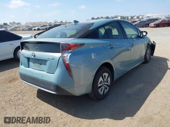 2018 Toyota Prius Two with VIN JTDKBRFU7J3064943, listed as a IAAI auction lot 42077330 with 108,223 mi miles and . Bid and sale history available at carsss.com. Image 4.