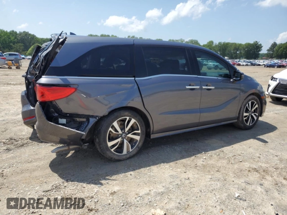 2019 Honda Odyssey Elite с VIN 5FNRL6H99KB119478, выставлен на аукционе Copart как лот 57094355 с пробегом 118 868 миль миль и Списание • Salvage title. История ставок и продаж доступна на DreamBid. Изображение 3.