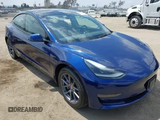 2023 Tesla Model 3 Long Range z VIN 5YJ3E1EB1PF667685, wystawiony jako IAAI lot #42106399 z przebiegiem 7 544 mil mil oraz . Historia ofert i sprzedaży dostępna na DreamBid. Obrazek 1.