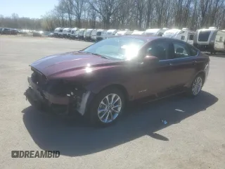 2017 Ford Fusion Hybrid SE with VIN 3FA6P0LUXHR271976, listed as a Copart auction lot 52600255 with 72,128 mi miles and Salvage title. Bid and sale history available at DreamBid. Image 1.