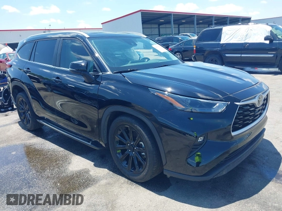 2023 Toyota Highlander L with VIN 5TDKDRAH5PS024582, listed as a IAAI auction lot 42307836 with 40,512 mi miles and . Bid and sale history available at DreamBid. Image 1.