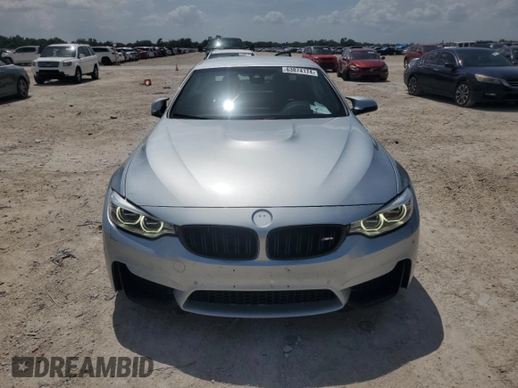 2017 BMW M4 with VIN WBS3U9C51HP970609, listed as a Copart auction lot 63874174 with 34,063 mi miles and Non Repairable. Bid and sale history available at carsss.com. Image 5.