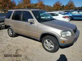 2001 Honda CR-V SE with VIN JHLRD18781S020802, listed as a Copart auction lot 77175004 with 208,000 mi miles and Salvage Title. Bid and sale history available at carsss.com. Image 4.