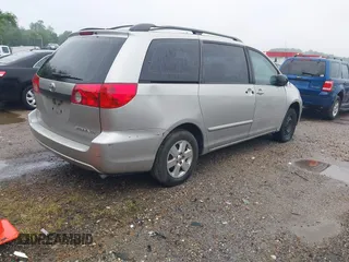 2006 Toyota Sienna CE with VIN 5TDZA23C76S519123, listed as a IAAI auction lot 42269339 with 230,419 mi miles and . Bid and sale history available at DreamBid. Image 4.
