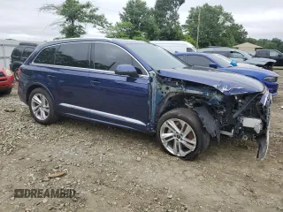 2022 Audi Q7 Premium z VIN WA1AXBF70ND012742, wystawiony jako Copart lot #60003195 z przebiegiem 34 886 mil mil oraz Czysty tytuł • Clean title. Historia ofert i sprzedaży dostępna na DreamBid. Obrazek 4.