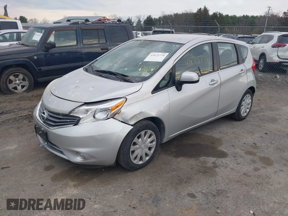 2014 Nissan Note S Plus z VIN 3N1CE2CPXEL426360, wystawiony jako IAAI lot #41875774 z przebiegiem 195 083 mil mil oraz . Historia ofert i sprzedaży dostępna na DreamBid. Obrazek 2.