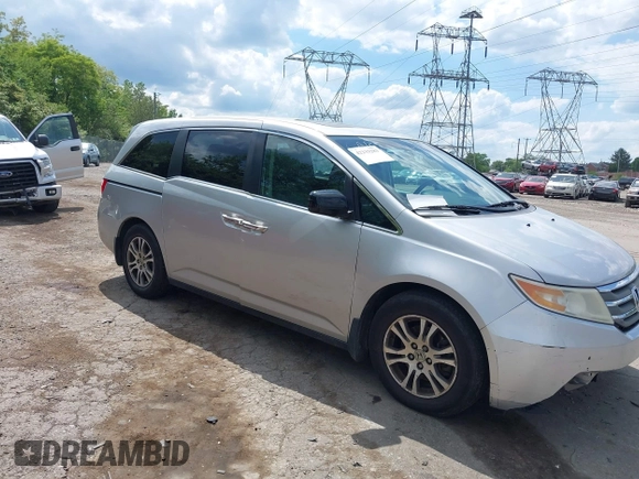 2012 Honda Odyssey EX-L with VIN 5FNRL5H67CB139701, listed as a IAAI auction lot 42233283 with 147,143 mi miles and . Bid and sale history available at DreamBid. Image 1.