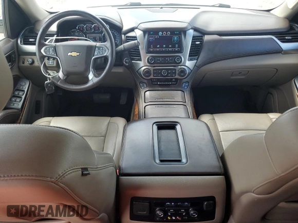 2015 Chevrolet Suburban LTZ with VIN 1GNSKKKC0FR130023, listed as a Copart auction lot 46630825 with 140,057 mi miles and Salvage Title. Bid and sale history available at carsss.com. Image 8.