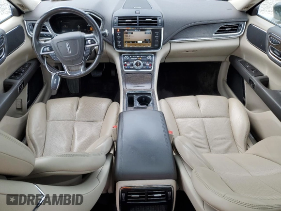 2017 Lincoln Continental Select with VIN 1LN6L9SK7H5603283, listed as a Copart auction lot 63878464 with 110,289 mi miles and Salvage Title. Bid and sale history available at carsss.com. Image 8.