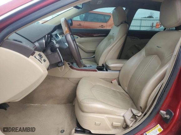 2009 Cadillac CTS AWD w/1SA with VIN 1G6DG577890120674, listed as a Copart auction lot 49469735 with 0 mi miles and Non Repairable. Bid and sale history available at carsss.com. Image 7.