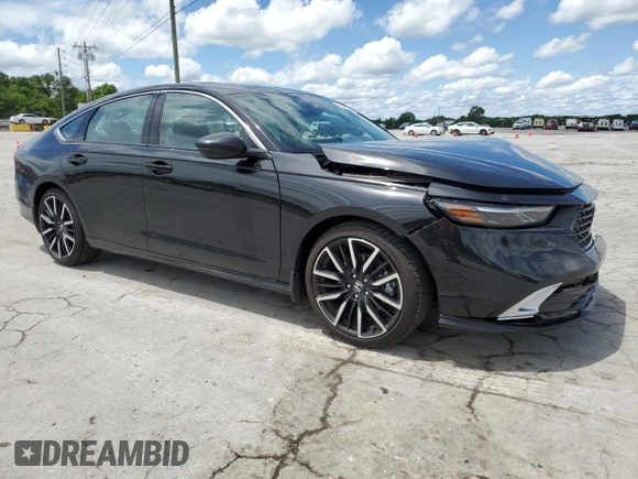 2024 Honda Accord Touring with VIN 1HGCY2F81RA052311, listed as a Copart auction lot 56521325 with 9,151 mi miles and Salvage title. Bid and sale history available at DreamBid. Image 4.