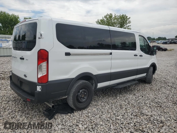 2025 Ford Transit Passenger XL z VIN 1FBAX2YG7SKA63962, wystawiony jako Copart lot #64595845 z przebiegiem 3 011 mil mil oraz Nie do naprawy • Non repairable. Historia ofert i sprzedaży dostępna na DreamBid. Obrazek 3.