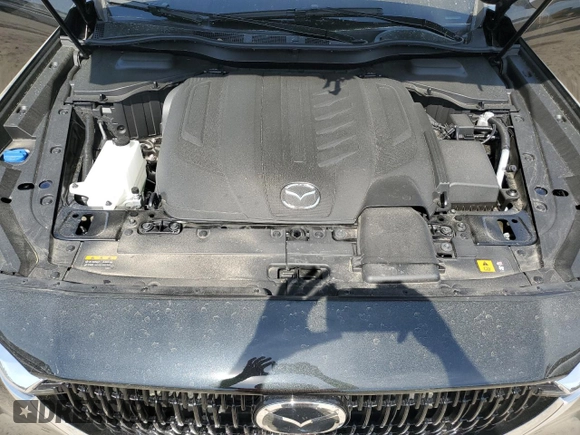 2025 Mazda CX-90 Preferred with VIN JM3KKBHD1S1208382, listed as a Copart auction lot 49275765 with 15,200 mi miles and Salvage title. Bid and sale history available at DreamBid. Image 14.