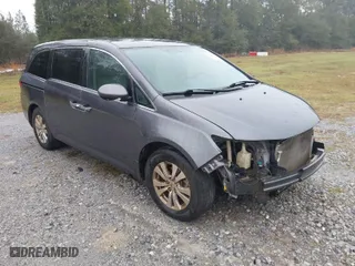 2016 Honda Odyssey SE with VIN 5FNRL5H36GB038533, listed as a IAAI auction lot 41610306 with 192,543 mi miles. Bid and sale history available at carsss.com. Image 1.