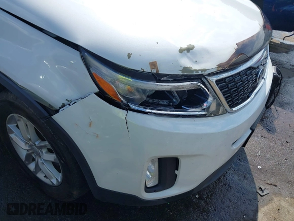 2015 Kia Sorento LX with VIN 5XYKTDA6XFG551064, listed as a IAAI auction lot 42536365 with 166,050 mi miles and . Bid and sale history available at DreamBid. Image 6.
