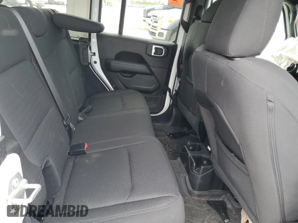2023 Jeep Wrangler Sahara with VIN 1C4HJXEG6PW577427, listed as a Copart auction lot 57229185 with Not provided miles and Non repairable. Bid and sale history available at DreamBid. Image 11.