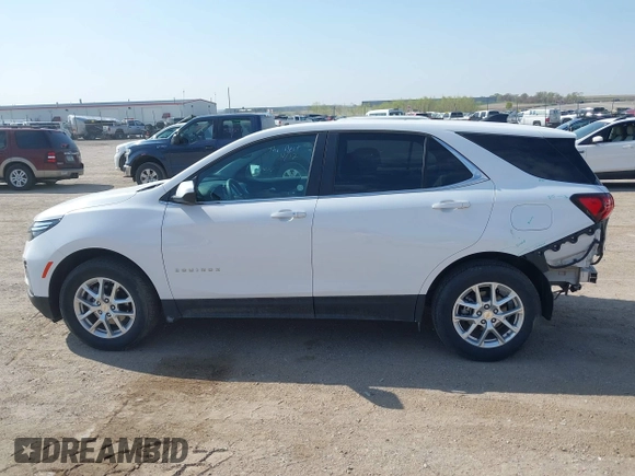 2024 Chevrolet Equinox LT with VIN 3GNAXUEG3RL244777, listed as a IAAI auction lot 42067815 with 14,724 mi miles. Bid and sale history available at carsss.com. Image 15.