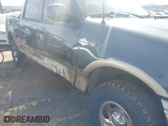 2003 Ford F-150 XLT with VIN 1FTRW08L33KB05743, listed as a IAAI auction lot 41828979 with 117,345 mi miles. Bid and sale history available at carsss.com. Image 6.