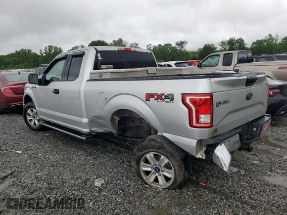 2015 Ford F-150 XLT with VIN 1FTEX1EP1FKF19892, listed as a Copart auction lot 57976715 with 179,507 mi miles and Salvage title. Bid and sale history available at DreamBid. Image 2.