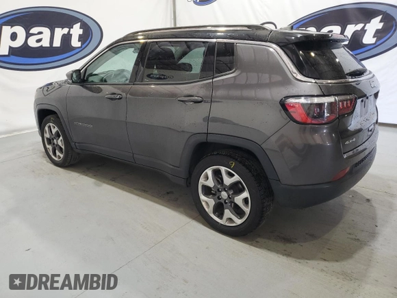 2021 Jeep Compass Limited with VIN 3C4NJDCB5MT599655, listed as a Copart auction lot 88767695 with 87,316 mi miles and Clean Title. Bid and sale history available at carsss.com. Image 2.