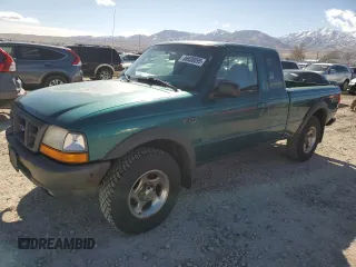 1998 Ford Ranger XL with VIN 1FTZR15UXWPB13999, listed as a Copart auction lot 46930095 with 219,601 mi miles and Salvage Title. Bid and sale history available at carsss.com. Image 1.