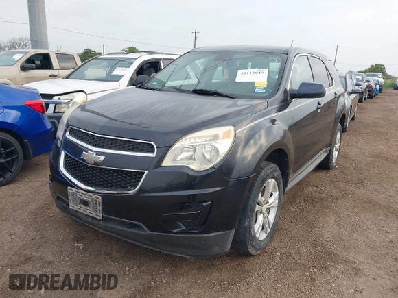 2015 Chevrolet Equinox LS with VIN 2GNALAEK7F6209593, listed as a IAAI auction lot 42112017 with 93,533 mi miles and . Bid and sale history available at DreamBid. Image 6.