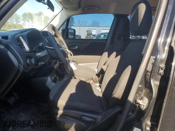 2017 Jeep Renegade Sport with VIN ZACCJBABXHPG53219, listed as a Copart auction lot 48869935 with 98,914 mi miles and Salvage Title. Bid and sale history available at carsss.com. Image 7.