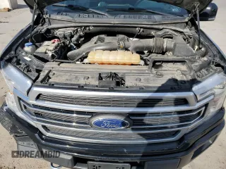 2018 Ford F-150 XL with VIN 1FTEW1EG3JFC45745, listed as a Copart auction lot 49292185 with 92,542 mi miles and Salvage Title. Bid and sale history available at carsss.com. Image 11.