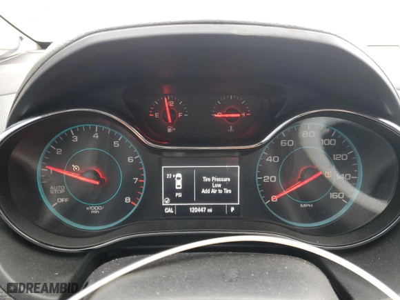2018 Chevrolet Cruze LT with VIN 1G1BE5SM7J7146470, listed as a Copart auction lot 44988165 with 120,447 mi miles and Clean Title. Bid and sale history available at carsss.com. Image 9.