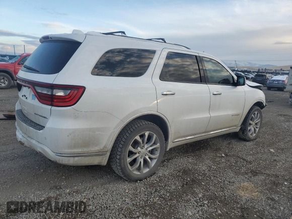 2016 Dodge Durango Citadel z VIN 1C4RDJEG2GC449485, wystawiony jako Copart lot #82409914 z przebiegiem 85 249 mil mil oraz Szkoda całkowita • Salvage title. Historia ofert i sprzedaży dostępna na DreamBid. Obrazek 3.