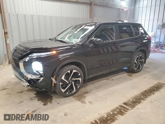 2023 Mitsubishi Outlander SE with VIN JA4J4UA82PZ061337, listed as a Copart auction lot 50820495 with 15,997 mi miles and Salvage Title. Bid and sale history available at carsss.com. Image 1.