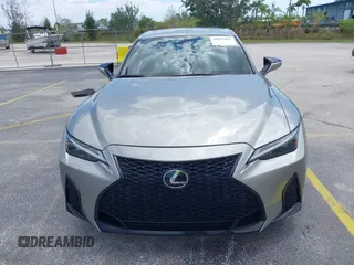 2023 Lexus IS with VIN JTHGZ1E23P5028682, listed as a IAAI auction lot 42051062 with 20,239 mi miles. Bid and sale history available at carsss.com. Image 12.
