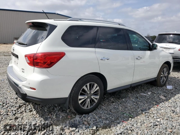2017 Nissan Pathfinder SL with VIN 5N1DR2MM5HC639190, listed as a Copart auction lot 49029575 with 85,069 mi miles and Salvage Title. Bid and sale history available at DreamBid. Image 3.
