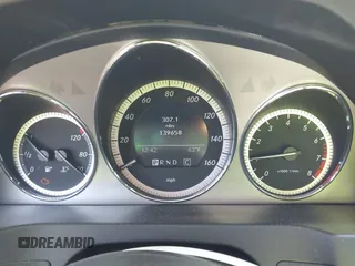 2009 Mercedes-Benz C-Class 3.0L Sport with VIN WDDGF54X39F279137, listed as a IAAI auction lot 41978124 with 139,658 mi miles. Bid and sale history available at carsss.com. Image 7.