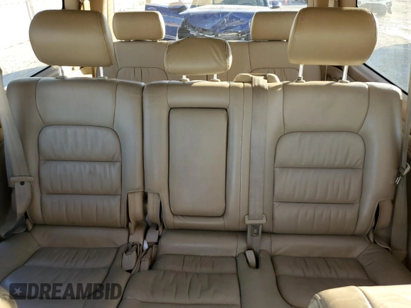 2000 Lexus LX 470 z VIN JT6HT00W3Y0090164, wystawiony jako Copart lot #41338515 z przebiegiem 209 338 mil mil oraz Szkoda całkowita • Salvage title. Historia ofert i sprzedaży dostępna na DreamBid. Obrazek 10.