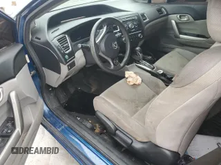 2013 Honda Civic Cpe LX with VIN 2HGFG3B58DH512365, listed as a Copart auction lot 85825034 with 0 mi miles and Salvage Title. Bid and sale history available at carsss.com. Image 8.