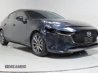 2022 Mazda 3 Select with VIN JM1BPAKL5N1515563, listed as a Copart auction lot 64129345 with 58,505 mi miles and Salvage title. Bid and sale history available at DreamBid. Image 1.