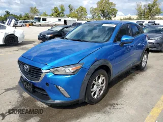 2016 Mazda CX-3 Touring with VIN JM1DKBC76G0126843, listed as a Copart auction lot 71772074 with 189,893 mi miles and Salvage Title. Bid and sale history available at carsss.com. Image 1.
