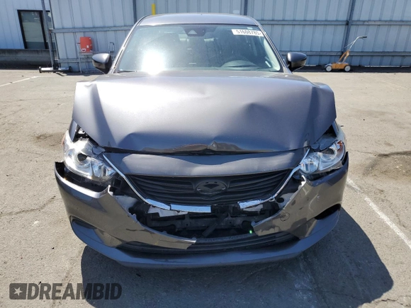 2017 Mazda 6 Touring with VIN JM1GL1V56H1121184, listed as a Copart auction lot 51608785 with 103,557 mi miles and Salvage Title. Bid and sale history available at DreamBid. Image 5.