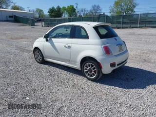 2015 FIAT 500 Sport with VIN 3C3CFFBR1FT663166, listed as a IAAI auction lot 41968299 with 132,772 mi miles. Bid and sale history available at carsss.com. Image 3.