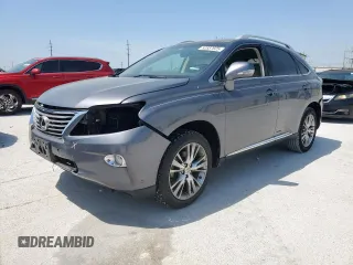 2014 Lexus RX 350 with VIN 2T2ZK1BA6EC143704, listed as a Copart auction lot 52857925 with 121,573 mi miles and Salvage Title. Bid and sale history available at carsss.com. Image 1.