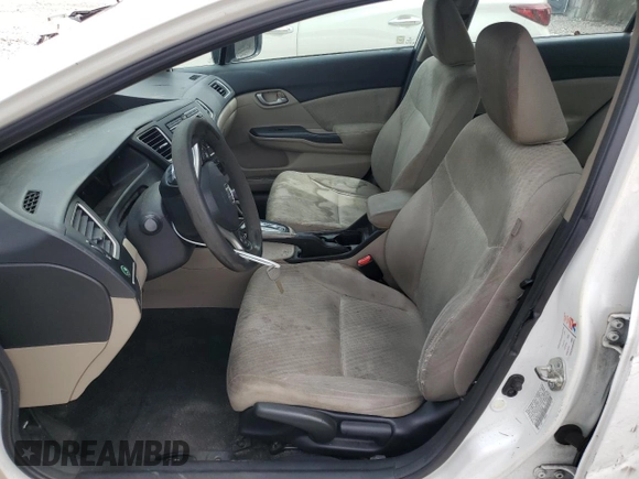 2014 Honda Civic Sedan LX with VIN 19XFB2F57EE026368, listed as a Copart auction lot 52794215 with 146,377 mi miles and Salvage Title. Bid and sale history available at carsss.com. Image 7.