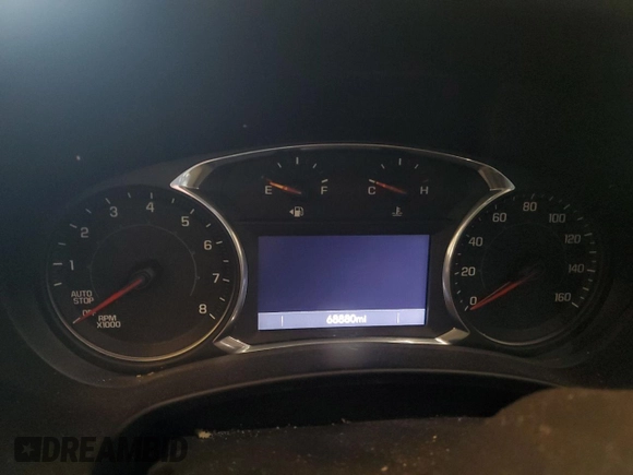 2021 GMC Terrain SLE with VIN 3GKALTEV1ML357587, listed as a Copart auction lot 45025055 with 68,880 mi miles and Salvage title. Bid and sale history available at DreamBid. Image 9.