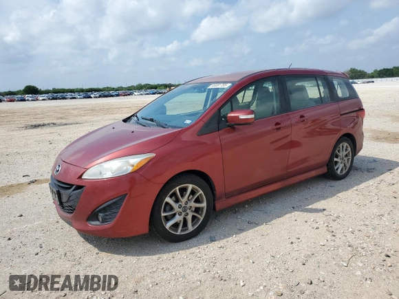 2013 Mazda 5 Touring with VIN JM1CW2CL8D0152322, listed as a Copart auction lot 55081785 with 149,122 mi miles and Salvage title. Bid and sale history available at DreamBid. Image 1.