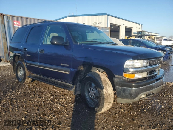 2003 Chevrolet Tahoe LS with VIN 1GNEK13V33J155855, listed as a Copart auction lot 82571374 with 286,646 mi miles and Non Repairable. Bid and sale history available at carsss.com. Image 4.