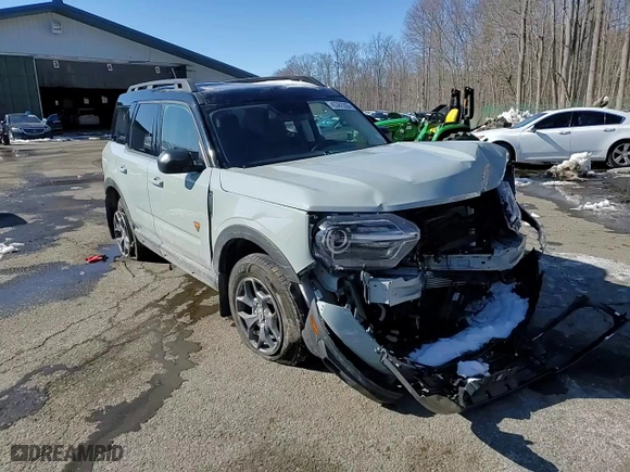 2021 Ford Bronco Sport Badlands with VIN 3FMCR9D94MRA87340, listed as a Copart auction lot 45382265 with NaN miles and Salvage Title. Bid and sale history available at carsss.com. Image 11.