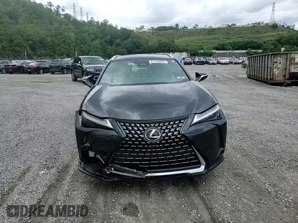 2025 Lexus UX 300h with VIN JTHUCJDH7S2003370, listed as a Copart auction lot 61748695 with 15,830 mi miles and Salvage title. Bid and sale history available at DreamBid. Image 14.