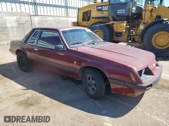 1986 Ford Mustang with VIN 1FABP2636GF228227, listed as a Copart auction lot 70426344 with 70,790 mi miles and Clean title. Bid and sale history available at DreamBid. Image 4.